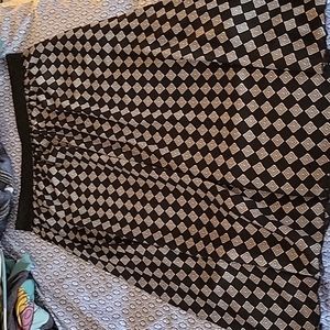 Long Patterned Skirt